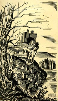 Illustration by Maurice Albe for the first edition of Tibal lo Garrl in 1958