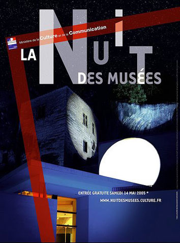 Affiche Nuit des Muses 2005