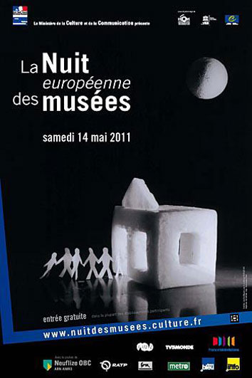 Affiche Nuit des Muses 2011