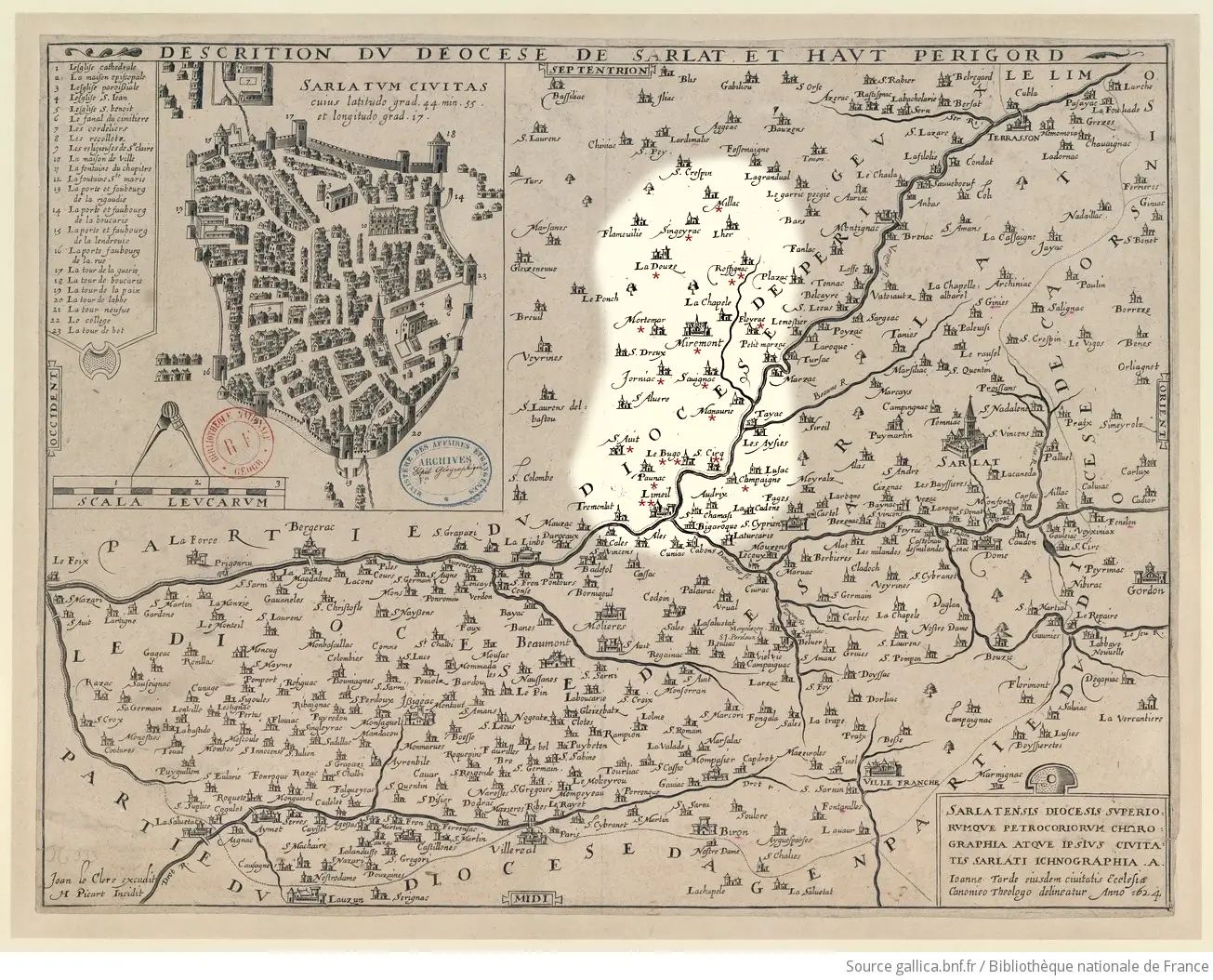 Influence zone of the Frankish hundred of Albuca