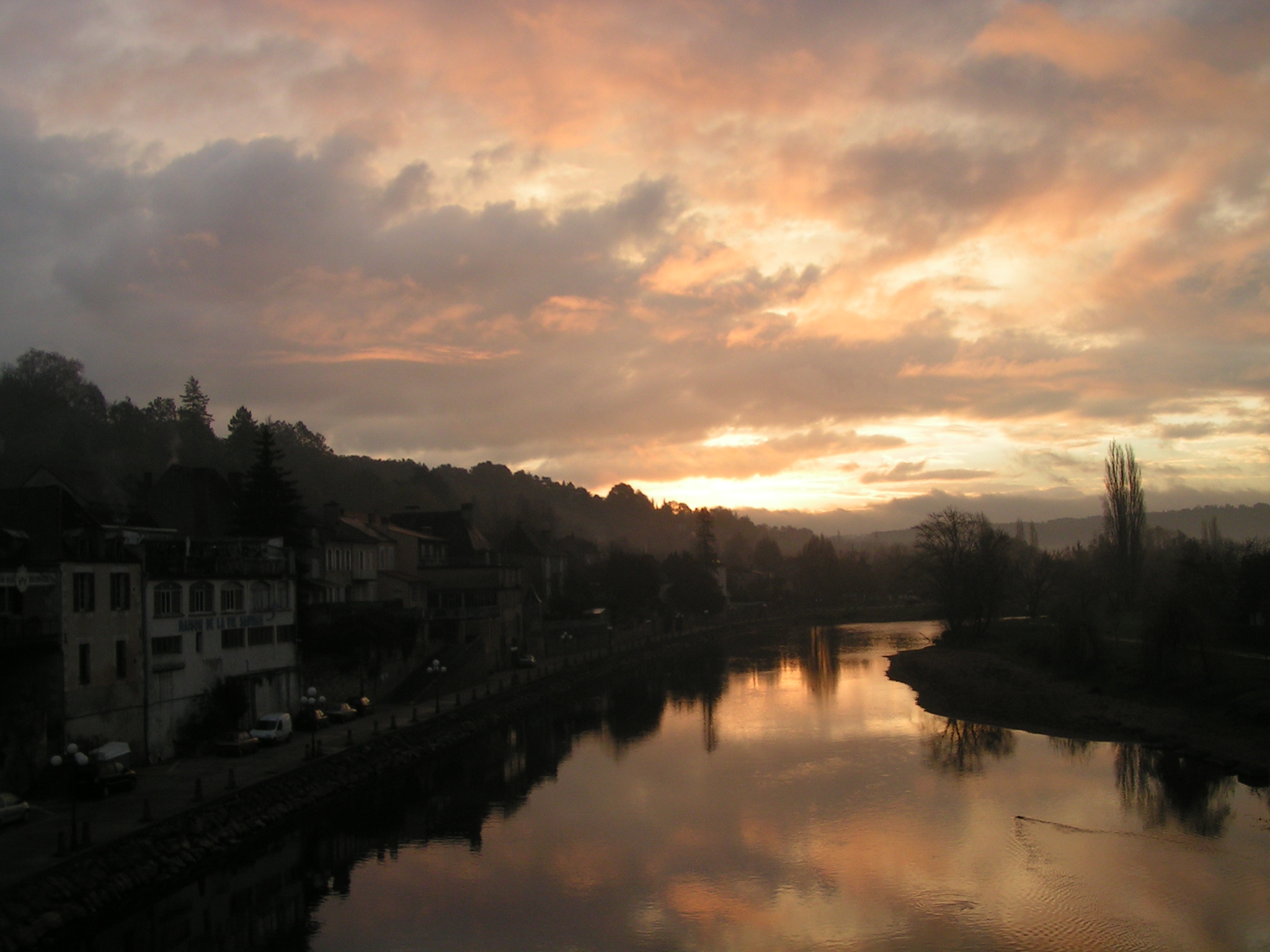 Lever de soleil sur Le Bugue