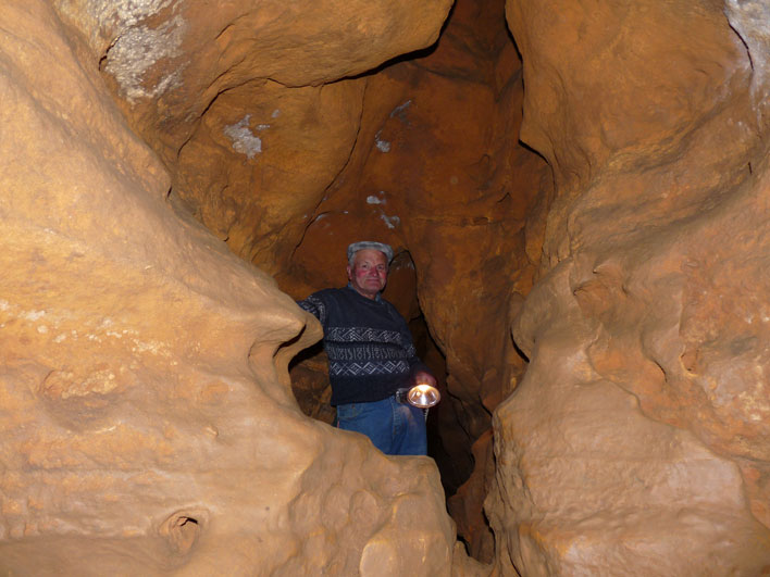 Gilbert Pémendrant - Grotte de Bernifal - Photo : Vincent Lesbros